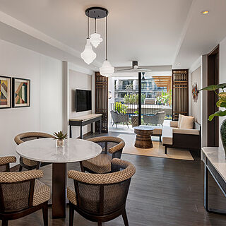 Marriott Vacation Club, Khao Lak Beach Resort — Sample Living Area