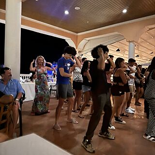 Fun dancing