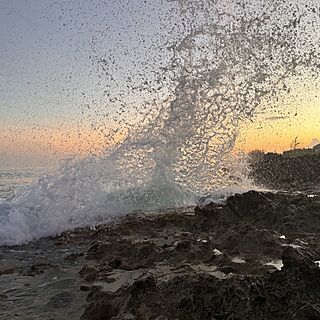 Blowholes nearby