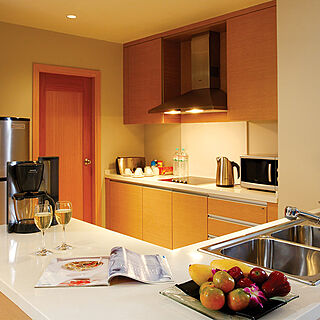 Marriott Vacation Club at The Empire Place — Sample Kitchen