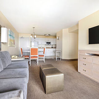 Riviera Beach & Shores, a Hilton Vacation Club — Sample Living Area