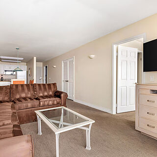 Riviera Beach & Shores, a Hilton Vacation Club — Sample Living Area