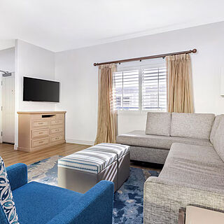 Riviera Beach & Shores, a Hilton Vacation Club — Sample Living Area