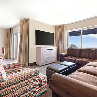 Riviera Beach & Shores, a Hilton Vacation Club — Sample Living Area