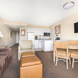 Riviera Beach & Shores, a Hilton Vacation Club — Sample Living Area
