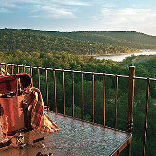 Big Cedar Wilderness Club &mdash; Sample balcony