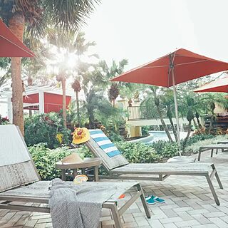 Holiday Inn Club Vacations at Orange Lake Resort - West Village — Poolside Loungers