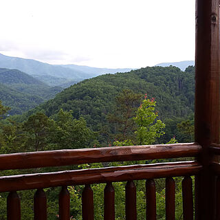 Westgate Smoky Mountain Resort & Water Park — Sample Balcony View