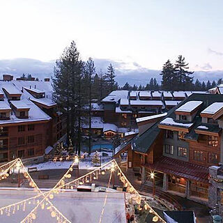 Marriott Grand Residence Club - Lake Tahoe — Ice Rink View from Resort