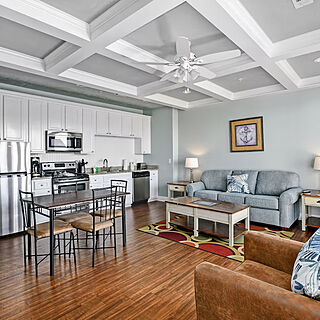 Branson's Nantucket — Sample Living Area