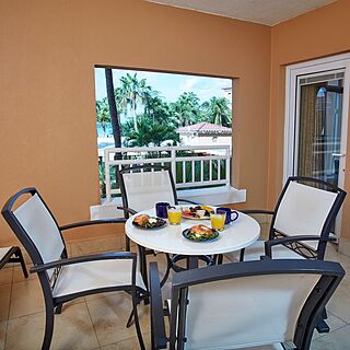 Divi Village Golf and Beach Resort &mdash; Sample 1-bedroom balcony