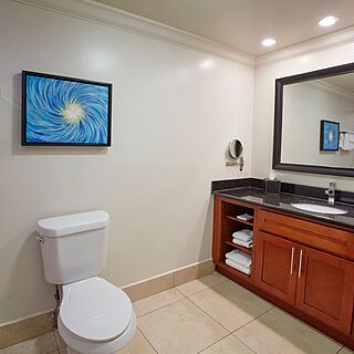 Divi Village Golf and Beach Resort &mdash; Sample 1-bedroom bathroom