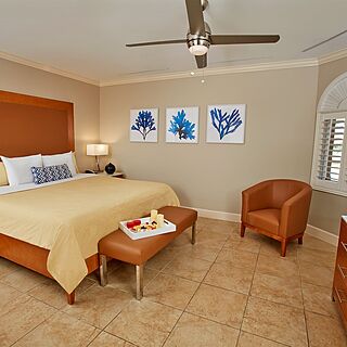 Divi Village Golf and Beach Resort &mdash; Sample 1-bedroom golf suite bathroom