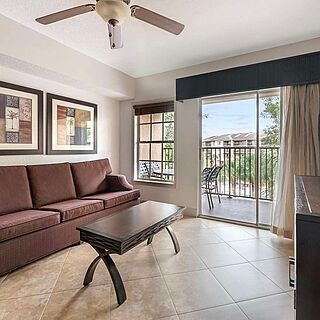 Aqua Sol, a Hilton Vacation Club — Sample living area