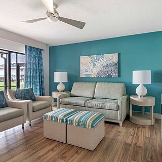 Aqua Sol, a Hilton Vacation Club — Sample living area