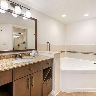 Aqua Sol, a Hilton Vacation Club — Sample bathroom