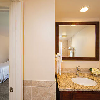 Sheraton Vistana Resort — Sample townhouse bathroom