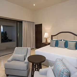 Master Bedroom of a Tower Suite