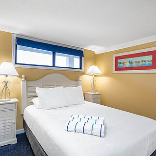 Ocean Club Resort Myrtle Beach, a Ramada by Wyndham — Sample bedroom