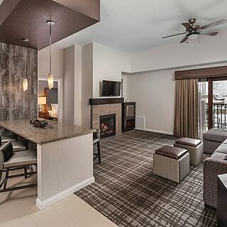 Club Wyndham Park City &mdash; Sample living area