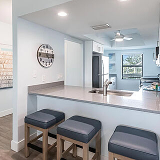 Sanibel Beach Club — Sample kitchen