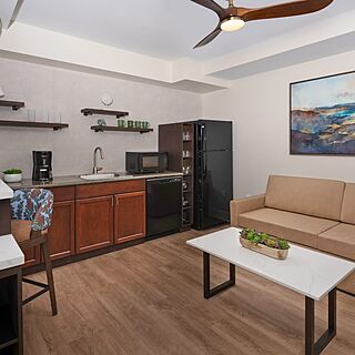 Tahiti Village — Sample living area