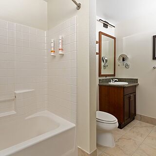 Tahiti Village — Sample bathroom