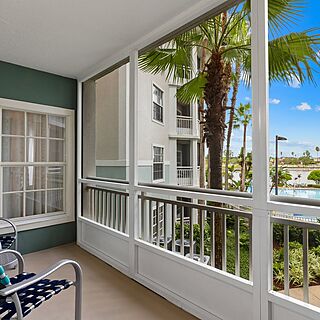 Club Wyndham Cypress Palms &mdash; Sample balcony