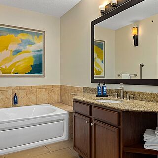 Club Wyndham Cypress Palms &mdash; Sample bathroom