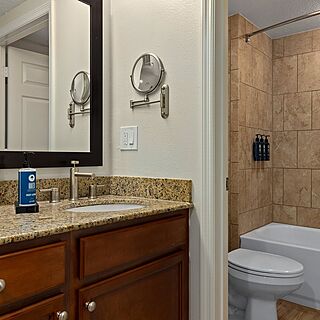 Club Wyndham Cypress Palms &mdash; Sample bathroom