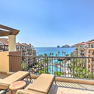 Villa del Arco Beach Resort & Spa — Sample three-bedroom balcony
