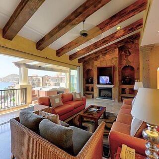Villa del Arco Beach Resort & Spa — Sample three-bedroom living area