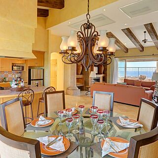 Villa del Arco Beach Resort & Spa — Sample three-bedroom dining area