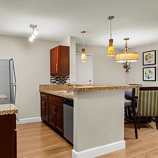 Holiday Inn Club Vacations at Desert Club Resort — Sample one-bedroom deluxe villa kitchen
