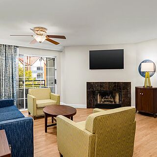 Holiday Inn Club Vacations at Desert Club Resort — Sample two-bedroom villa living area