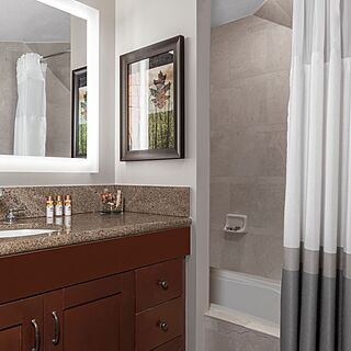 Marriott Grand Residence Club - Lake Tahoe — Sample penthouse bathroom
