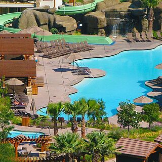 Family Pool with slide