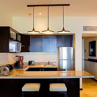 Casa Dorada at Medano Beach — Sample one-bedroom suite kitchen