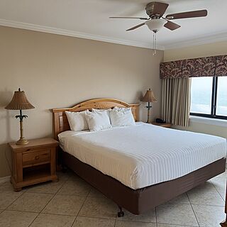 Master bedroom king bed