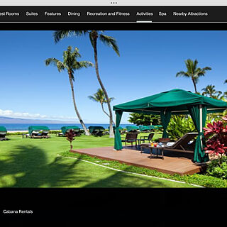 Cabana Rentals