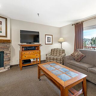 The Ridge Tahoe — Sample Ridge Crest living area