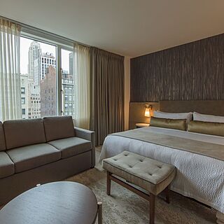 Marriott Vacation Club, New York City — Sample deluxe king guest room