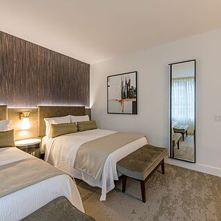 Marriott Vacation Club, New York City — Sample deluxe double guest room