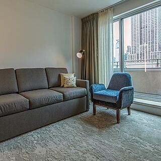 Marriott Vacation Club, New York City — Sample king guest room