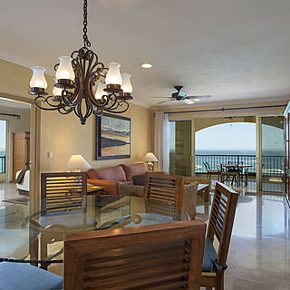 Villa del Arco Beach Resort & Spa — Sample three-bedroom dining area