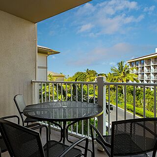 WorldMark Kihei Resort — Sample balcony