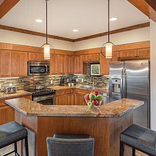 WorldMark West Yellowstone — Sample kitchen