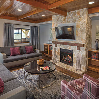WorldMark West Yellowstone — Sample living area