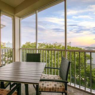 Holiday Inn Club Vacations at South Beach Resort — Sample villa balcony