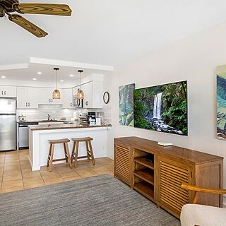Lawai Beach Resort — Sample living area